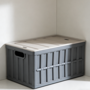 3-Piece Heavy-Duty Stackable Car Boot Storage Boxes