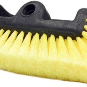 10-Inch Soft Bristle Car Wash Brush Head, Yellow